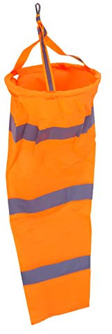 ANKROYU Anemómetro Con Bandera De Veleta, Manga De Viento De Poliéster Bolsa De Calcetín Para Medición Del Viento Al Aire Libre Calcetín Con Manga De Viento Escultura De Veleta Con Cinturón Reflectant