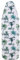 SHERWOOD Ironing Board Cover 124 x 38cm 100% Cotton Cover with Thick Felt Resists Scorching and Staining Adjustable Size Iron Board Cover (Coco,124 x 38cm)