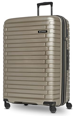 Pactastic Hartschalen Check-in Koffer | Großer XL Trolley 52 x 31 x 75 cm von 101 auf 110 Liter erweiterbar | aus hochwertigem Polypropylen | 4 Doppelrollen & TSA-Schloss (Collection 04)