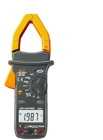 Multi Tester MS2101 AC/DC 1000A Digital Clamp Meter DMM Hz/C Clamp Meter Measured Capacitance Frequency Temperature