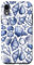 Coastal Beach Summer Ocean Seashell Blue Aesthetic Case for iPhone XR