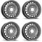 4x Alcar Stahlfelgen 4-7488 6.5Jx16 ET62 6x130 kompatibel mit Mercedes Benz Sprinter