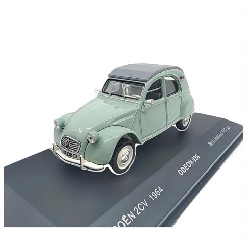 CHENXIAOLAN Miniaturmodelle Für Citroen 2CV 1964 1:43 Legierungsautomodell Sammlung Und Anzeige Von Fertigen Miniaturmodellfahrzeugen Fertigmodell