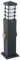 V-TAC Außenleuchte Stehlampe Standleuchte Garten Edelstahl Steckdosen Sockelleuchte Außen anthrazit, Edelstahl Kunststoff, IP44, 1x E14, LxBxH 12,4x12,4x45 cm