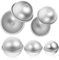 Anneome 5 Paare Badekugel Form Eisbecher backform selber machen cupcake backform kuchenformen set Kerzenformen Zubehör für die Herstellung von Badekugeln Formen zum Basteln von Kerzen