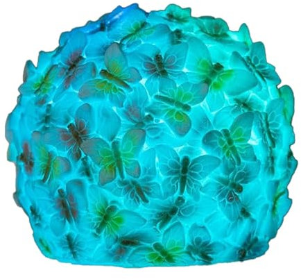 Solar Ball Lights Outdoor - Round Flower Ball Light, Waterproof Yard Landscape Ball Lights | Waterproof Color Changing Solar Garden Light, Yard Landscape Ball Lights for Pathway Courtyard Porch Lawn