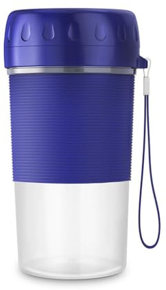 Zambuph Mini exprimidor eléctrico portátil de 300ML, exprimidor de frutas y verduras, máquina jugo, licuadora para beber en el desayuno, para viajes