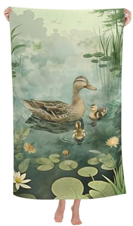 Handtücher Enten Mikrofaser Duschtuch Bequem Strand-Tuch Für Meer Reise 80X130Cm