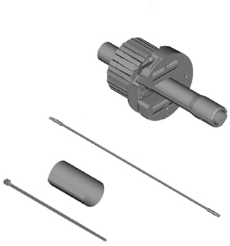 Shimano Hub Axle - FH-U6060 Angelzubehör für saubere Montage