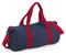 BagBase Bg140fncr Original Barrel Bag, French Navy/Classic Red, M