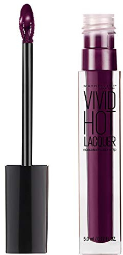 MAYBELLINE - Color Sensational Vivid Hot Lacquer Lip Gloss Obsessed - 0.17 fl oz (5 ml)
