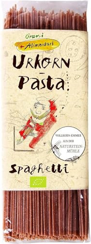 Grani Alimentari Urkorn-Spaghetti aus Vollkorn-Emmer -Bio 500g