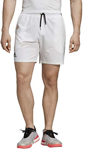 adidas Herren Club Tennis-Shorts, 17,8 cm, Herren, Shorts, Club 7 Inch Tennis Short, Weiß, XX-Large