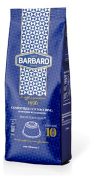 CAFFE' BARBARO Napoli 100 Capsule comaptibili con macchine Dolce Gusto® Cremoso Napoli Miscela Blu