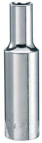 CRAFTSMAN Deep Socket, Metric, 3/8-Inch Drive, 7mm, 6-Point (CMMT99142)