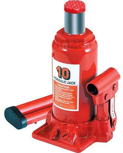 Gato hidraulico de botella 10 toneladas 10000 kg con homologacion CE 10tn para elevar coches