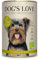 DOG'S LOVE Hundefutter nass getreidefrei in 100% Bio-Lebensmittelqualität Aller Rohstoffe und hohem Fleischanteil, Premium Nassfutter Made in Austria – von Veterinären geprüft – Huhn Adult (6 x 400g)