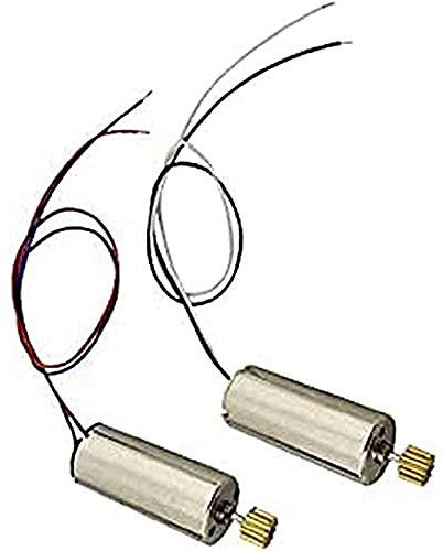 YUNIQUE GREEN-CLEAN-POWER - 2 Ersatzmotoren für RC Quadrocopter Kompatibel mit H8C H8D DFD F183 | 1 Uhrzeigersinn Motor und 1 Gegen den Uhrzeigersinn Motor | Langlebige Messingrolle, Metall
