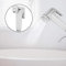 Inodoro de mano Bidet Spray, ABS Electrochapado duradero Inodoro de mano Bidet Sprayer Baño Ducha Boquilla