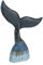 Tischstatue aus Holz, geschnitzt, 40,6 cm hoch