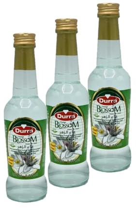 Lot 3x Eau de fleur d'oranger - Durra - bouteille 250ml