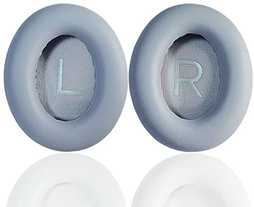 Luckvan Bose 700/NC700 Headphone Earpad Replacement, Silver, Leather, Comfortable, Noise Cancelling, Easy Installation