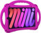 TopEsct Funda Infantil para iPad Mini 7 (A17 Pro) 2024/iPad Mini6 2021, Funda de Silicona a Prueba de Golpes con Soporte de asa para iPad Mini de 8.3 Pulgadas de 6ª/7ª generación, Color Morado