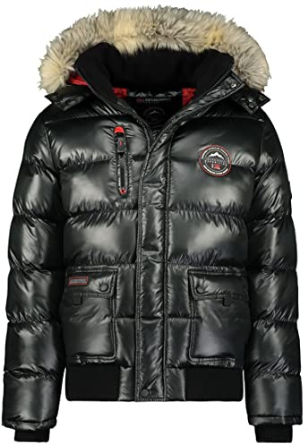 Geo Norway Bugs Men - Herren Daunenjacke Matelassée Herren Jacke Mantel Warm Futter Winter Herren - Windjacke Langarm