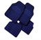 MTA - 491915 - Tapis pour 406 Coupé - 2 avants + 2 arrières - PVC Bleu_Carbone