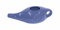 Biebri Neti Pot Nasenreinigungskanne, Nasenkännchen, Nasenspülkännchen aus Keramik, 250 ml, Blau