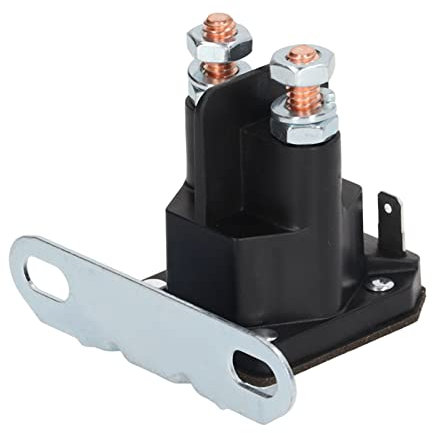 Solénoïde de relais de démarrage, cuivre résistant à la corrosion DC 12V Solénoïde de relais de démarrage Ajustement Résistant à l'usure pour tondeuse à