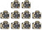 PUSOKEI 10pcs Universal Controller Analog Stick Drift Fix Mod, Gamepad Game Handle Joystick Drift Repair Board für ONE, Series S, Series X Controller