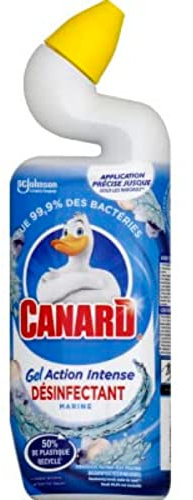 Canard WC Gel action intense marine 50% plastique recycle 750 ml - Le flacon de 750ml