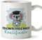 Mugffins Tazza in ceramica per ODONTOTECNICO uomo 11 oz / 350 ml - In italiano - Koalificato/Koalificata - Idea regalo per compleanno, anniversario, natale, laurea