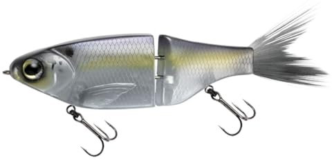 Spro KGB Series Chad Shad 180 18cm 68g - Swimbait, Kunstköder zum Hechtangeln, Hardbait, Wobbler, Farbe:Threadfin
