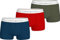 Tommy Hilfiger 3P Trunk Um0Um02761, Boxer, Uomo, Rosa (DP Indgo/Prm Rd/Utlty Olv), M