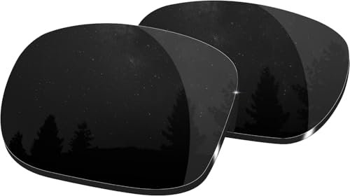HiCycle2 Lentes de sol polarizados de repuesto para lentes Oakley Holbrook OO9102, 55 mm, grosor: 2 mm, Black, nothing