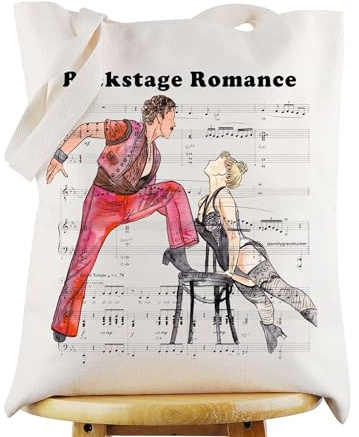 WZMPA Satine & Christian Umhängetasche Satin & Christian Fans Geschenk Backstage Romance Lebensmitteltasche Satin & Christian Merch, Backstage Romance Tg, Large