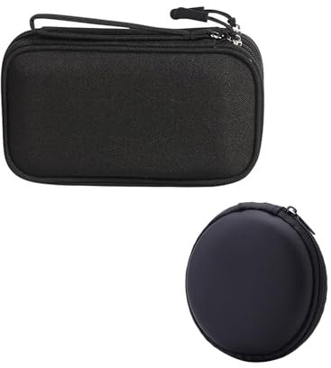 SSKHE 2PCS Cable Organiser Bag,Double-Layer Electronics Accessories Bag Organiser,Universal Carry Travel Gadget Bag,Electronics Accessories Organiser Bag,Waterproof Cable Organiser Bag