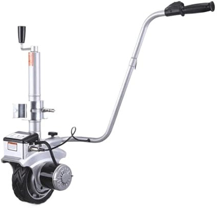 MNEVZX Trasloco Auto Ruota Fantino motorizzata elettrica Carico del Veicolo Roulotte Ruota per Barca Carrello Rimorchio per Auto SUV Power Mover Ruota di Supporto eletrico(A)