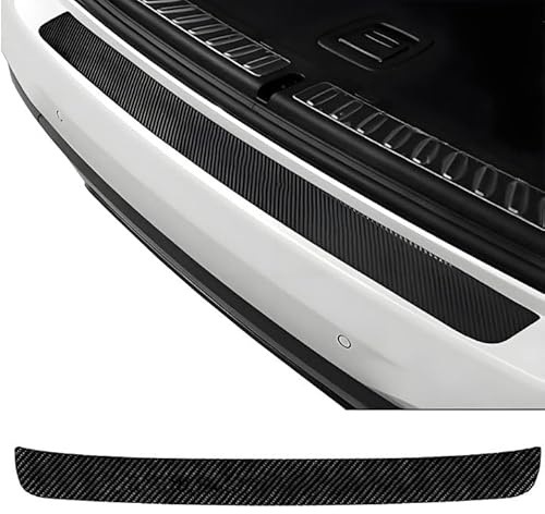 Ladekantenschutz Kofferraum Stoßstangenschutz für Toyota Yaris 2011-2024, Carbonfaser Zierleisten für Die Kofferraum-Einstiegsleiste Styling-Zubehör