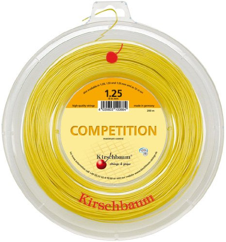 Kirschbaum Saitenrolle Competition, Gelb, 200m, 0105000211300006