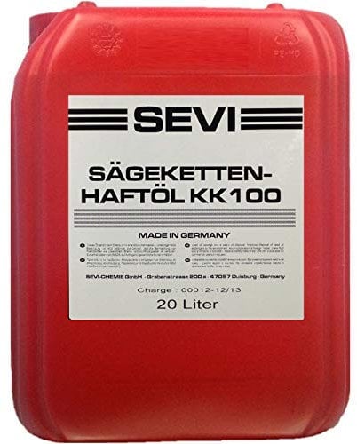 20 Liter SEVI Sägekettenöl mit Superhaft Zusatz, Kettensägeöl mineralisch