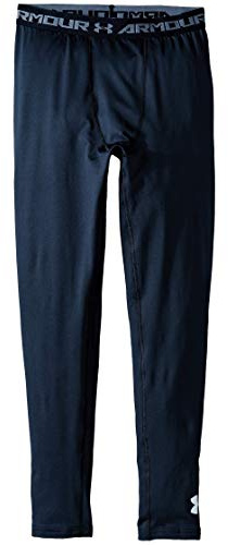 Under Armour Boys' UA CG Armour Leggings, Ultra-Warm Thermal Leggings, Stretchy Boys' Thermal Base Layer for Running and Winter Sports Training with Anti-Odour Technology