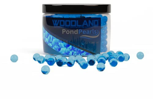 Woodland® Pond Pearls Teich Starterbakterien für Gartenteich, Teichbakterien Starter Made in Germany, Teichfilterbakterien Gelkugeln zur Teichpflege, Filterstarterbakterien (500 ml)
