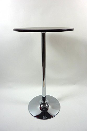 Bistro Tisch Stehtisch Holz Holzplatte runde Platte 102 cm holzfarben - München