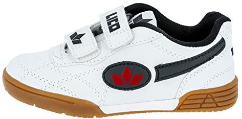 Lico Unisex Kinder Bernie V Hallenschuhe, Weiß Marine, 33 EU