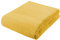 fleuresse Frottier 2828 großes Badetuch, mit Streifenbordüre und Kordelaufhänger, Ökotex Standard 100, Gewicht 550 gr. pro m², 90 x 200 cm, gelb