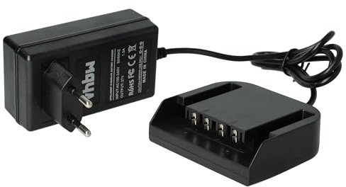 vhbw Ladegerät kompatibel mit AEG BS 12X | BS 12 G, BMS 18C, BHO 18, BFL 18, BKS 18, BS 14 X Werkzeug Ni-Cd, NiMH-Akkus, 1,2-18V, 1AV