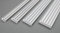ROLLMAYER glänzend Weiß Gardinenschiene ALU 2, 3, 4, 5-läufig Deckenbefestigung (3-läufig, 320cm - nur Gardinenschiene) Aluminium Vorhangschiene für Schiebevorhang Vorhang, Gardinen